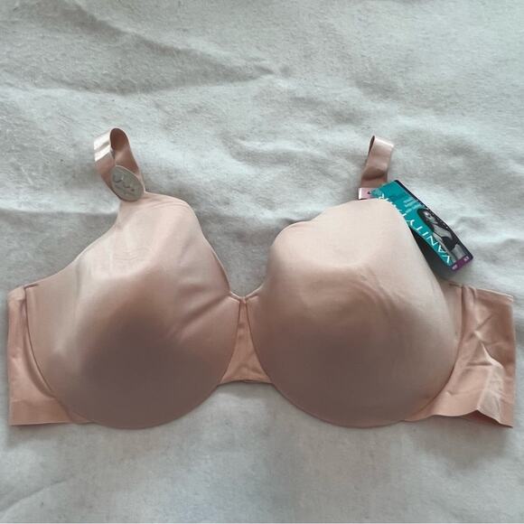 Vanity Fair Other - NWT Vanity Fair Nearly Invisible Underwire Bra Full Figure 44D